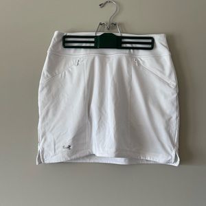 Under Armour white skirt